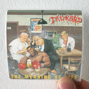 Tankard The Meaning Of Life Album Cover Sticker Tankard The Meaning Of Life Album Cover Sticker