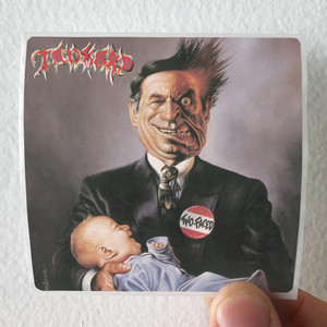 Tankard Two Faced Album Cover Sticker Tankard Two Faced Album Cover Sticker