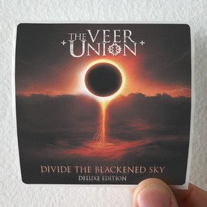 The Veer Union Divide The Blackened Sky 1 Album Cover Sticker The Veer Union Divide The Blackened Sky 1 Album Cover Sticker