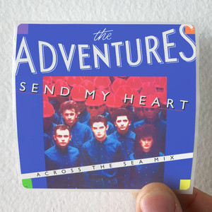 The Adventures Send My Heart Album Cover Sticker The Adventures Send My Heart Album Cover Sticker