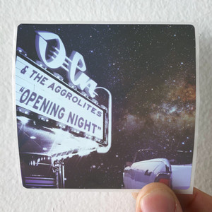 The Aggrolites Opening Night Album Cover Sticker