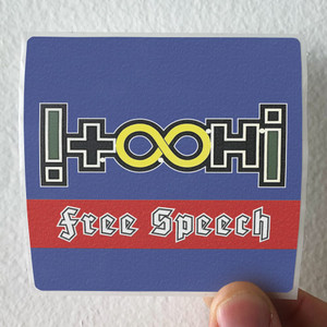 TOOH Free Speech Album Cover Sticker