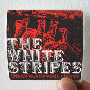 The White Stripes Under Blackpool Lights 1 Album Cover Sticker
