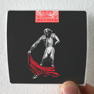 The White Stripes Conquest Album Cover Sticker The White Stripes Conquest Album Cover Sticker