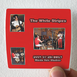 The White Stripes 2001 07 25 Maida Vale Studios Bbc Recording Album Cover Sticker