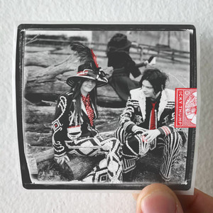 The White Stripes Icky Thump Album Cover Sticker The White Stripes Icky Thump Album Cover Sticker