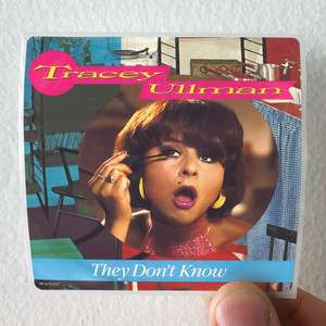 Tracey Ullman They Dont Know 1 Album Cover Sticker Tracey Ullman They Dont Know 1 Album Cover Sticker