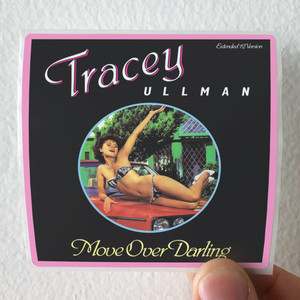 Tracey Ullman Move Over Darling Album Cover Sticker Tracey Ullman Move Over Darling Album Cover Sticker