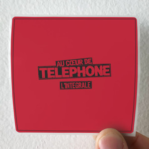 Telephone Lintgrale Album Cover Sticker Telephone Lintgrale Album Cover Sticker