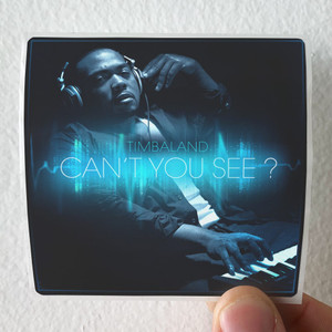 Timbaland Cant You See Album Cover Sticker