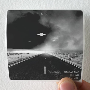 Timbaland Ufo Album Cover Sticker