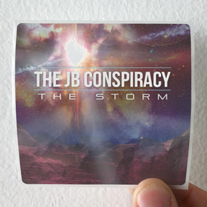 The JB Conspiracy The Storm Album Cover Sticker The JB Conspiracy The Storm Album Cover Sticker