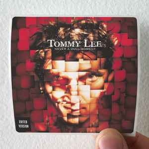 Tommy Lee Never A Dull Moment Album Cover Sticker