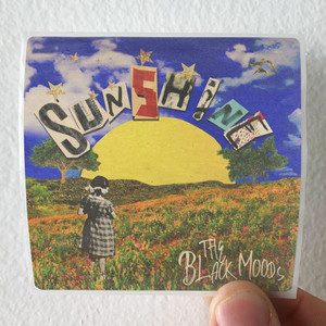 The Black Moods Sunshine Album Cover Sticker
