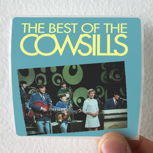 The Cowsills The Best Of The Cowsills 1 Album Cover Sticker The Cowsills The Best Of The Cowsills 1 Album Cover Sticker
