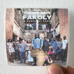 Tiken Jah Fakoly Le Monde Est Chaud Album Cover Sticker Tiken Jah Fakoly Le Monde Est Chaud Album Cover Sticker