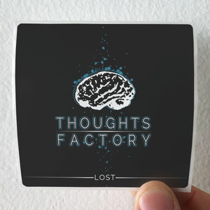 Thoughts Factory Lost Album Cover Sticker Thoughts Factory Lost Album Cover Sticker