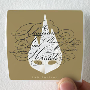 Thousand Foot Krutch Welcome To The Masquerade Album Cover Sticker