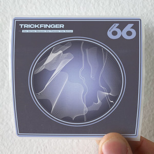 Trickfinger She Smiles Because She Presses The Button Album Cover Sticker