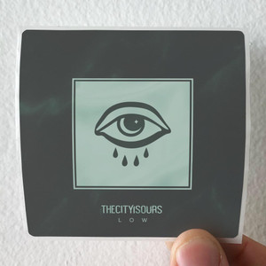 TheCityIsOurs Low Album Cover Sticker