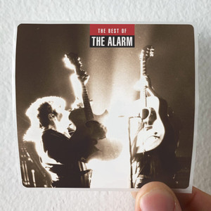 The Alarm The Best Of The Alarm Album Cover Sticker The Alarm The Best Of The Alarm Album Cover Sticker