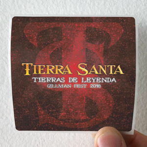 Tierra Santa Tierras De Leyenda Gillman Fest 2018 Album Cover Sticker Tierra Santa Tierras De Leyenda Gillman Fest 2018 Album Cover Sticker