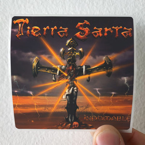 Tierra Santa Indomable Album Cover Sticker