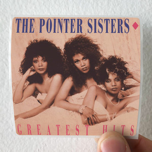 The Pointer Sisters Greatest Hits Album Cover Sticker