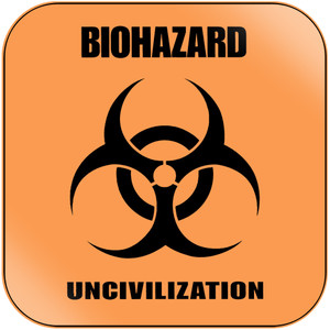 Biohazard Urban Discipline Album Cover Sticker Album Cover Sticker