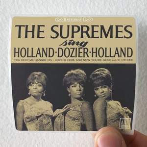 The Supremes The Supremes Sing Holland Dozier Holland Album Cover Sticker
