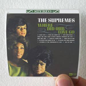 The Supremes Where Did Our Love Go 1 Album Cover Sticker