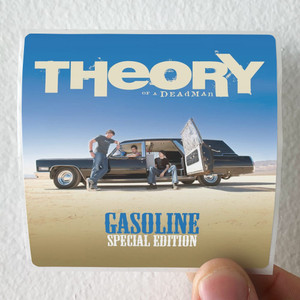 Theory of a Deadman Gasoline Album Cover Sticker Theory of a Deadman Gasoline Album Cover Sticker