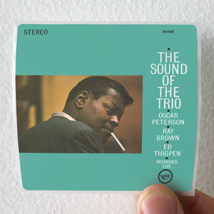 The Oscar Peterson Trio The Sound Of The Trio Album Cover Sticker