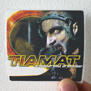 Tiamat A Deeper Kind Of Slumber Album Cover Sticker Tiamat A Deeper Kind Of Slumber Album Cover Sticker