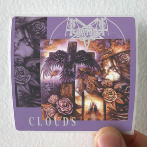 Tiamat Clouds 1 Album Cover Sticker