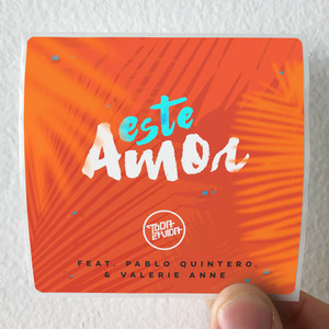 Toda la Vida Este Amor Album Cover Sticker Toda la Vida Este Amor Album Cover Sticker