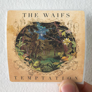 The Waifs Temptation Album Cover Sticker