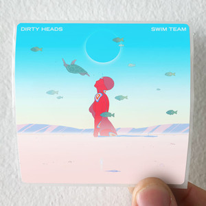 The Dirty Heads Swim Team 1 Album Cover Sticker