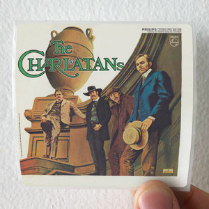 The Charlatans The Charlatans Album Cover Sticker The Charlatans The Charlatans Album Cover Sticker