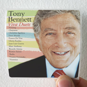 Tony Bennett Viva Duets Album Cover Sticker Tony Bennett Viva Duets Album Cover Sticker
