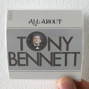 Tony Bennett All About Tony Bennett I Left My Heart In San Francisco Album Cover Sticker
