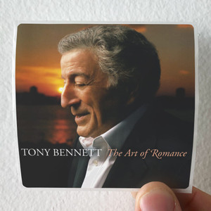 Tony Bennett The Art Of Romance Album Cover Sticker