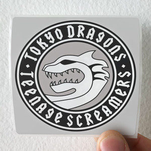 Tokyo Dragons Teenage Screamers Album Cover Sticker