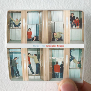 Truby Trio Elevator Music Album Cover Sticker