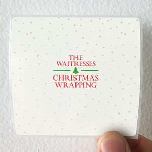 The Waitresses Christmas Wrapping Album Cover Sticker