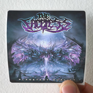 The Faceless Planetary Duality Album Cover Sticker The Faceless Planetary Duality Album Cover Sticker