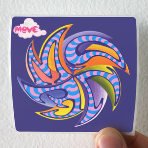The Move Move Album Cover Sticker The Move Move Album Cover Sticker
