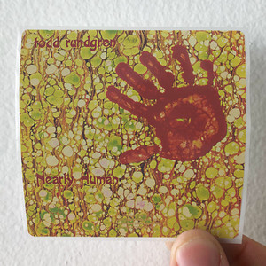 Todd Rundgren Nearly Human Album Cover Sticker Todd Rundgren Nearly Human Album Cover Sticker