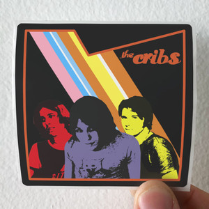The Cribs The Cribs Album Cover Sticker The Cribs The Cribs Album Cover Sticker
