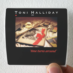 Toni Halliday Time Turns Around Album Cover Sticker